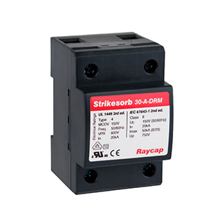 Foto Protección contra sobretensiones (SPD) para cuadros eléctricos en aplicaciones de alta seguridad.